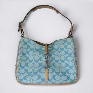 ISO this baby blue and tan coach purse